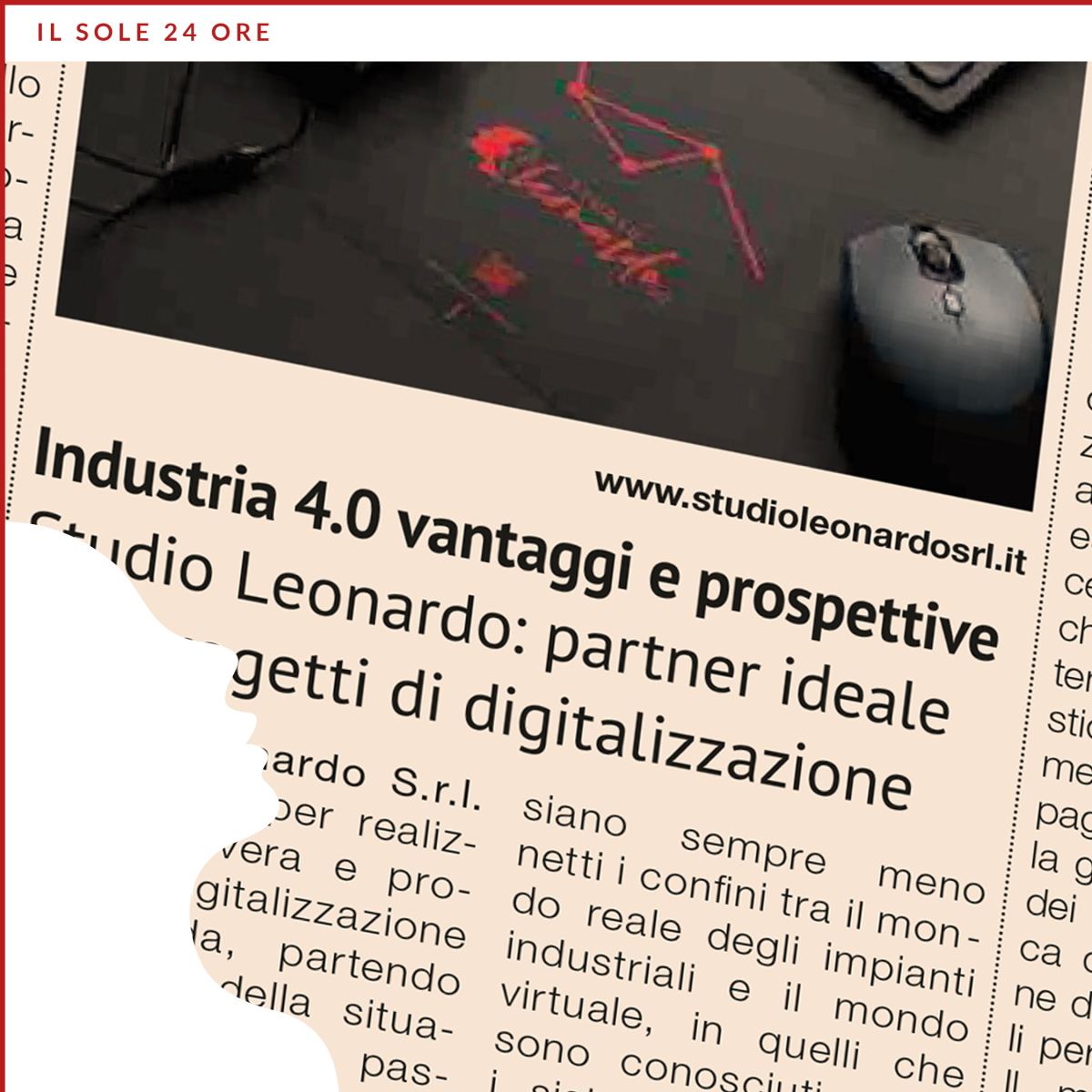 L’Industria 4.0 è la nuova frontiera dell’efficienza e dell’innovazione